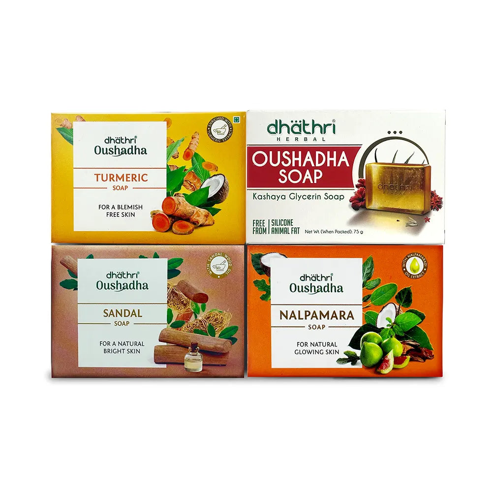 Dhathri 4 in 1 soap combo