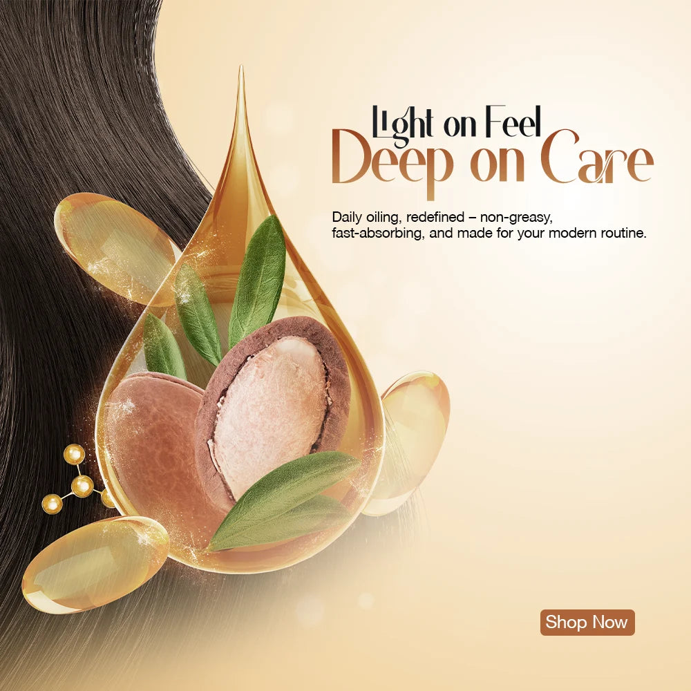 Almond And Moroccan Argan Hair Oil