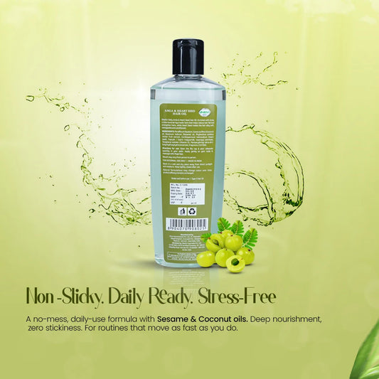 Amla And Heart Seed Hair Oil