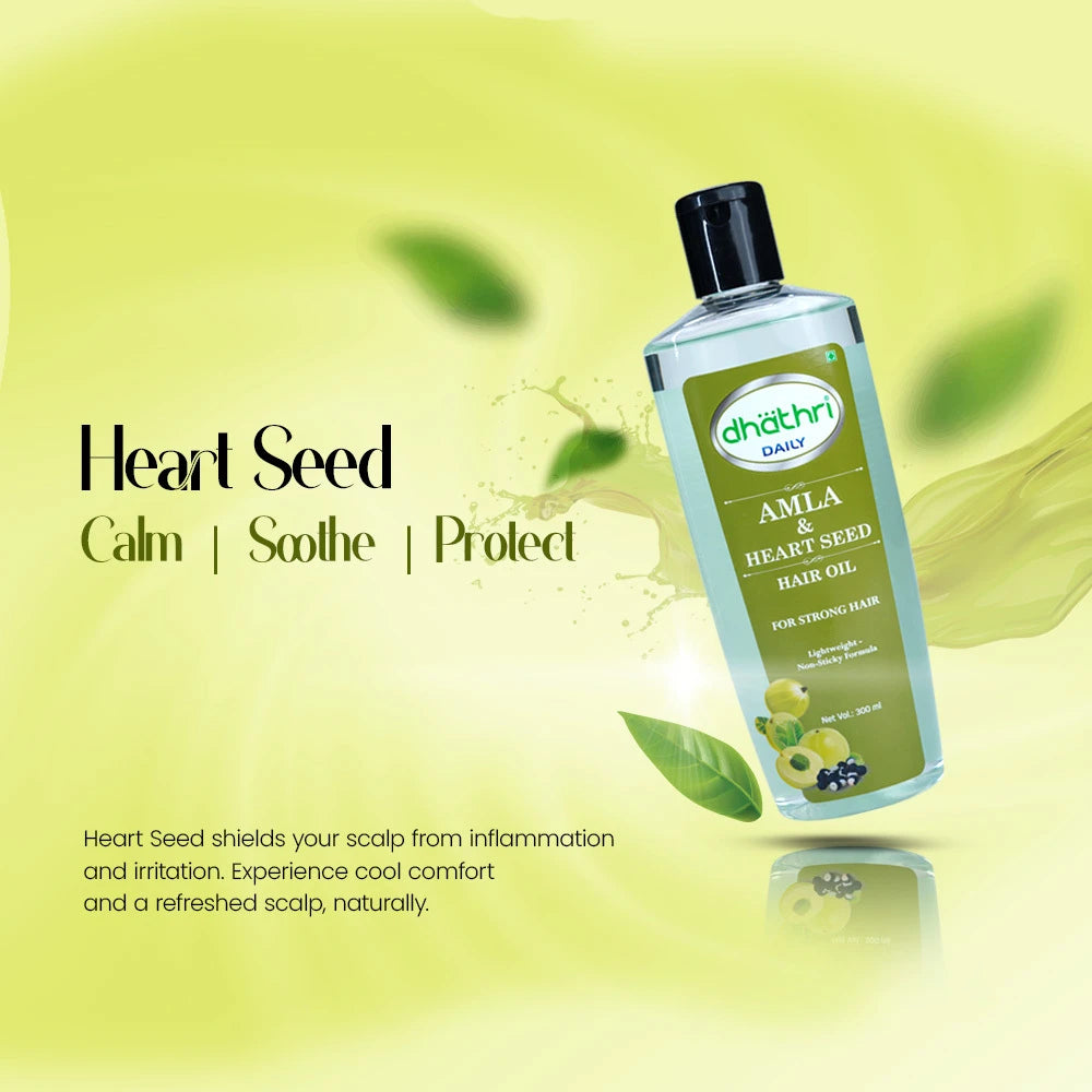 Amla And Heart Seed Hair Oil
