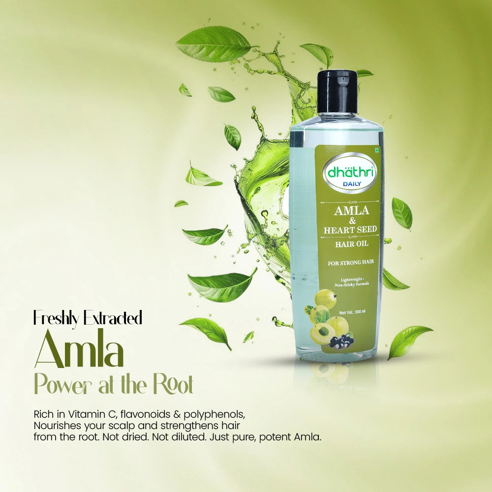 Amla And Heart Seed Hair Oil