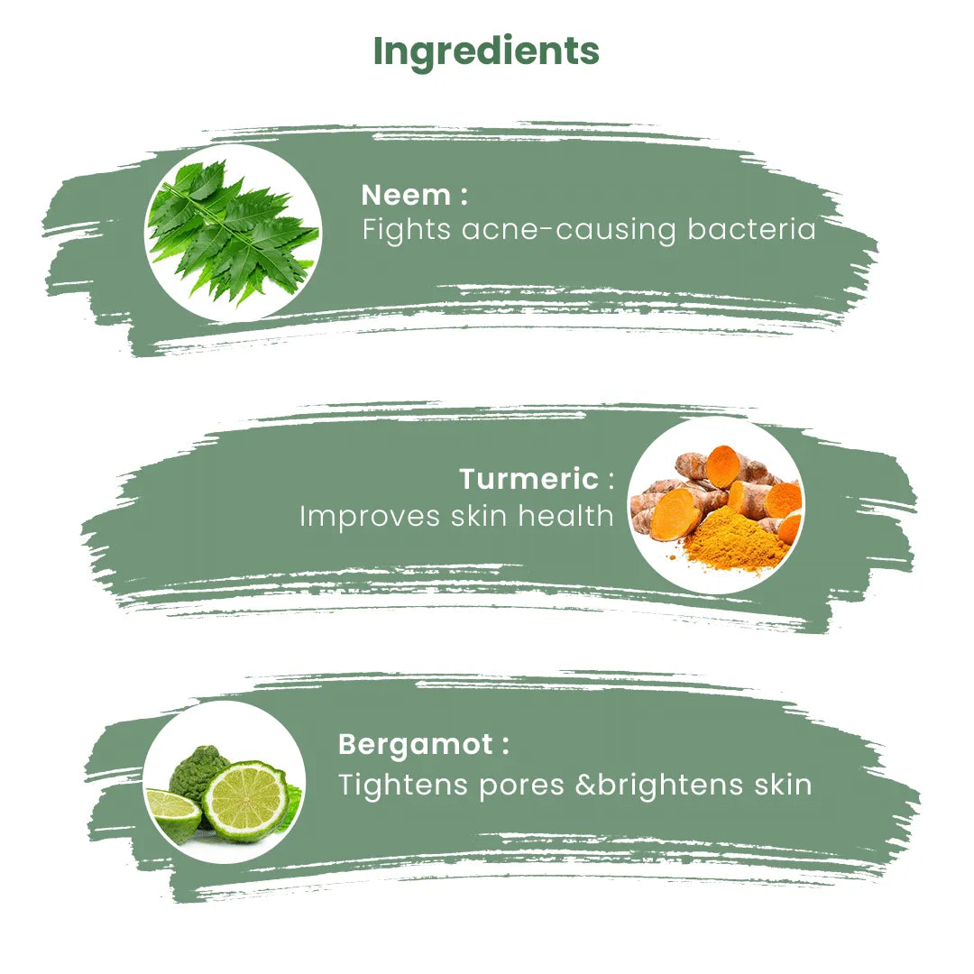 Ingredients of Anti-bacterial Neem Body Wash
