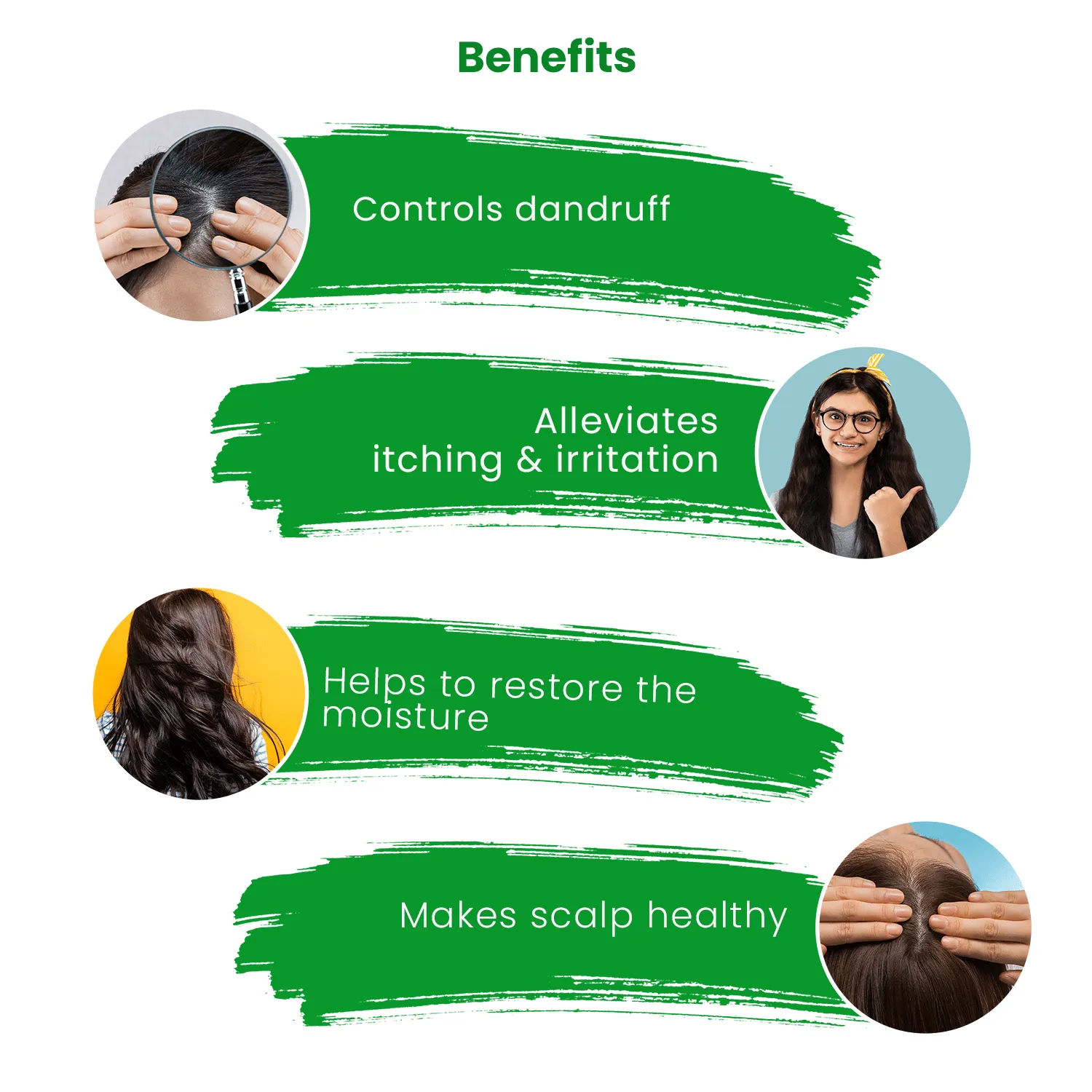 Benefits of Dheedhi Anti-Dandruff Herbal Shampoo