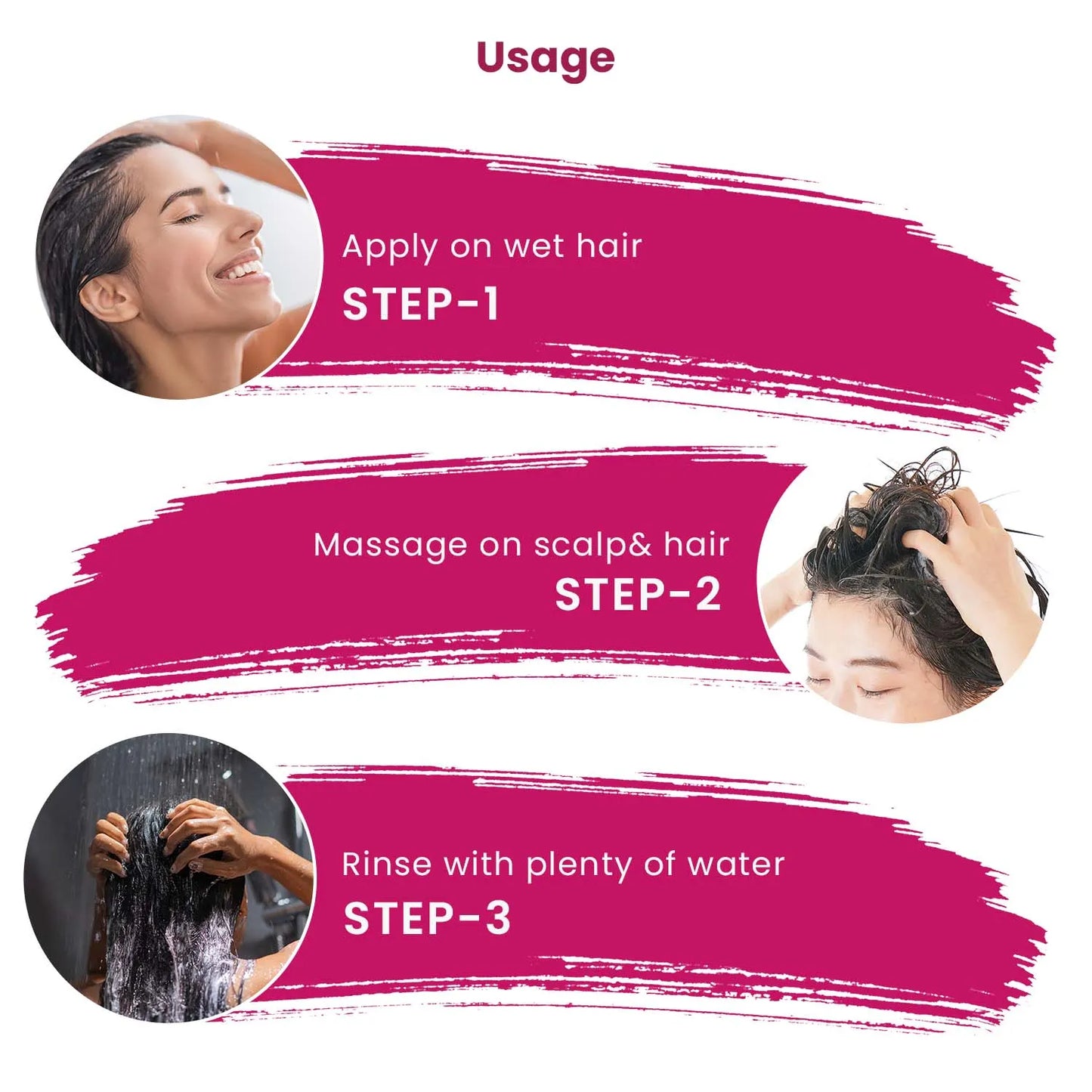 Usage of Dhathri Onion Bringa Shampoo