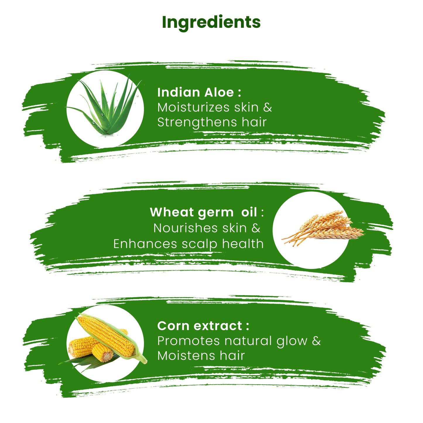 Ingredients of Aloe Vera Clear Gel