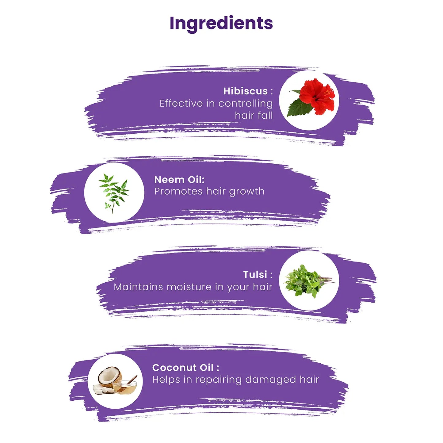 Dheedhi anti hairfall kit ingredients
