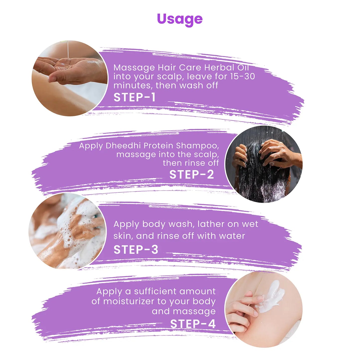 Nourishing Care Combo usage