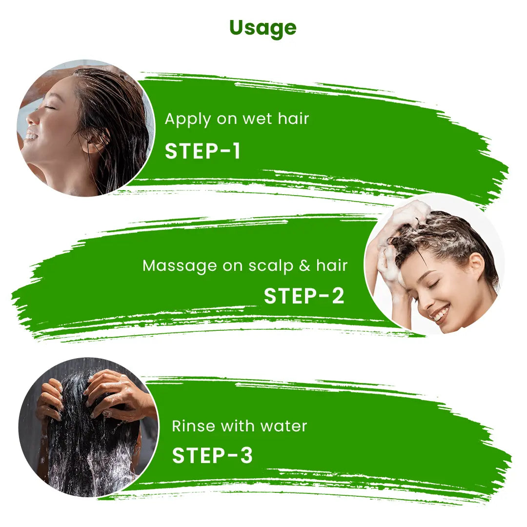 Usage of Dheedhi Daily Herbal Shampoo
