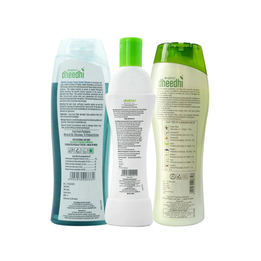 Damage free scalp combo back
