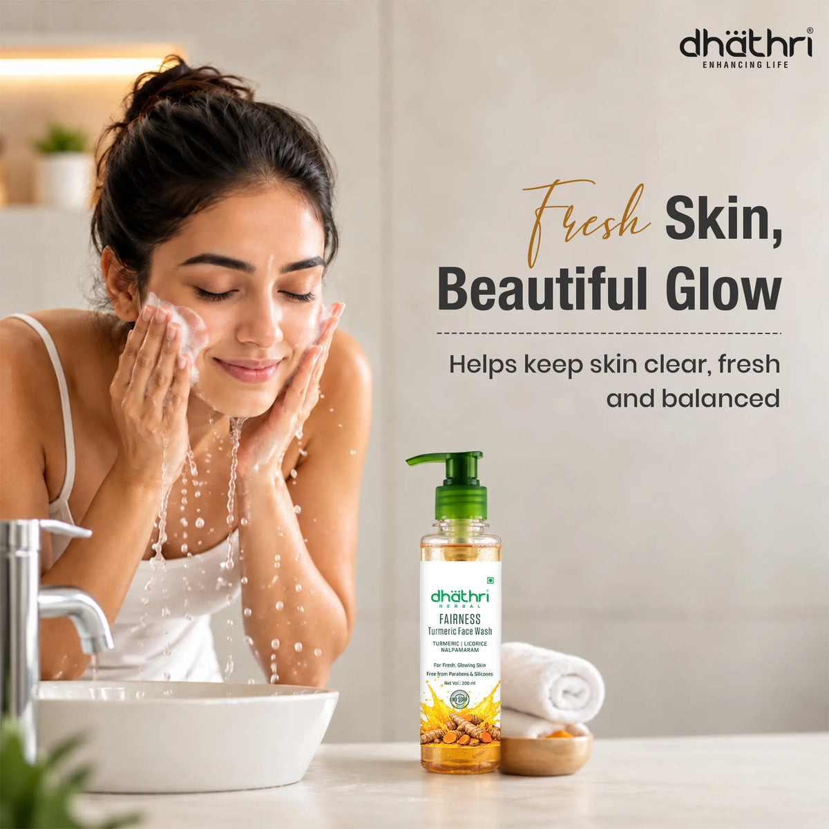 Fairness Turmeric Face Wash