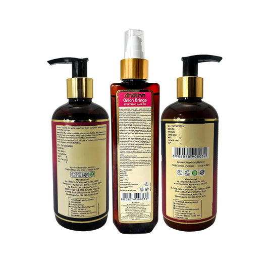 Onion Hair Care Combo Back Image
