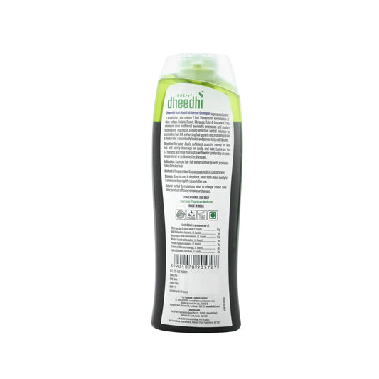 Dheedhi Anti Hairfall Herbal Shampoo