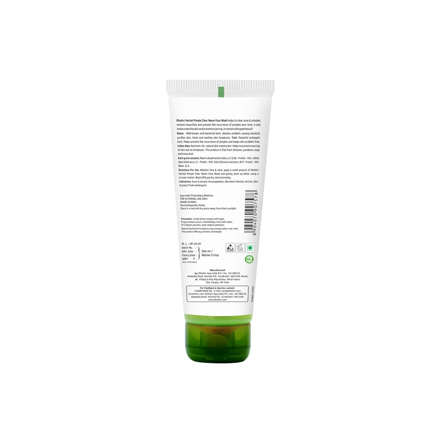 Pimple Clear Neem Face Wash