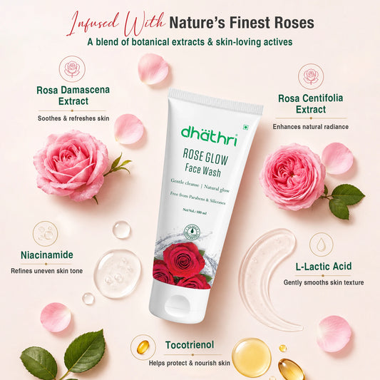 Rose glow Facewash
