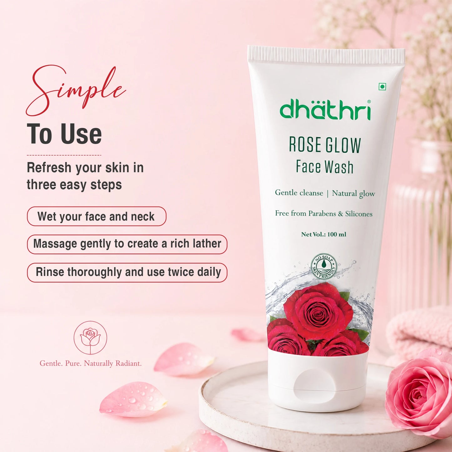 Rose Glow Face Wash