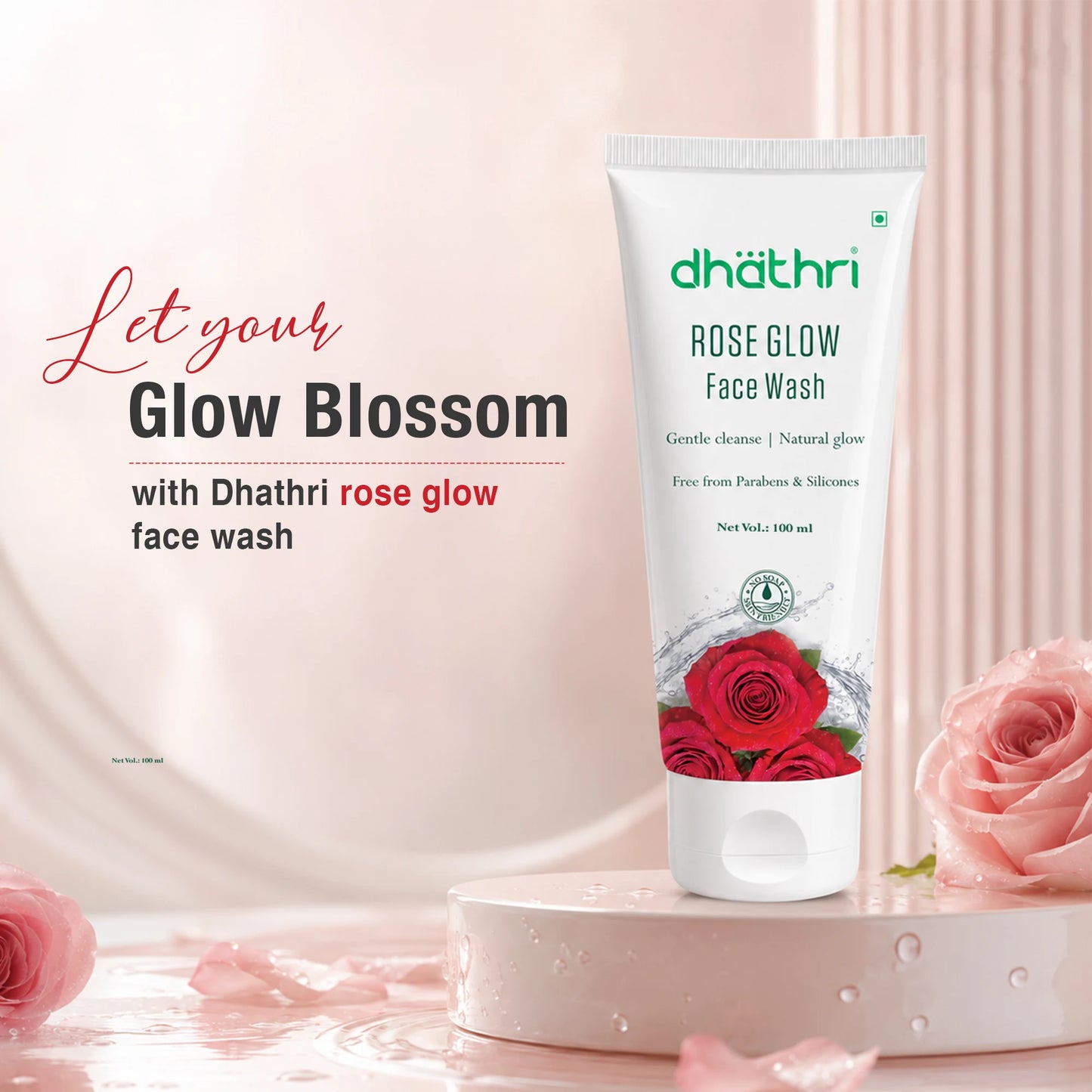 Rose glow Facewash