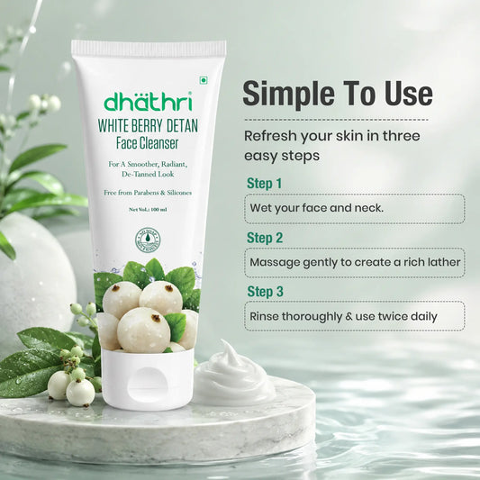 White berry Detan Face cleanser