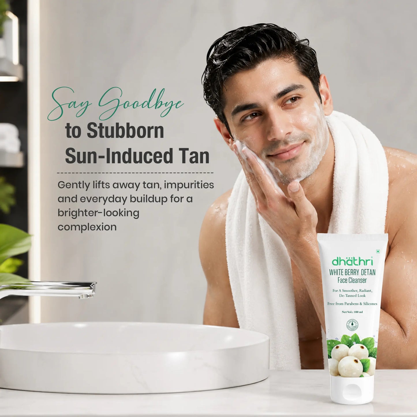 White berry Detan Face cleanser