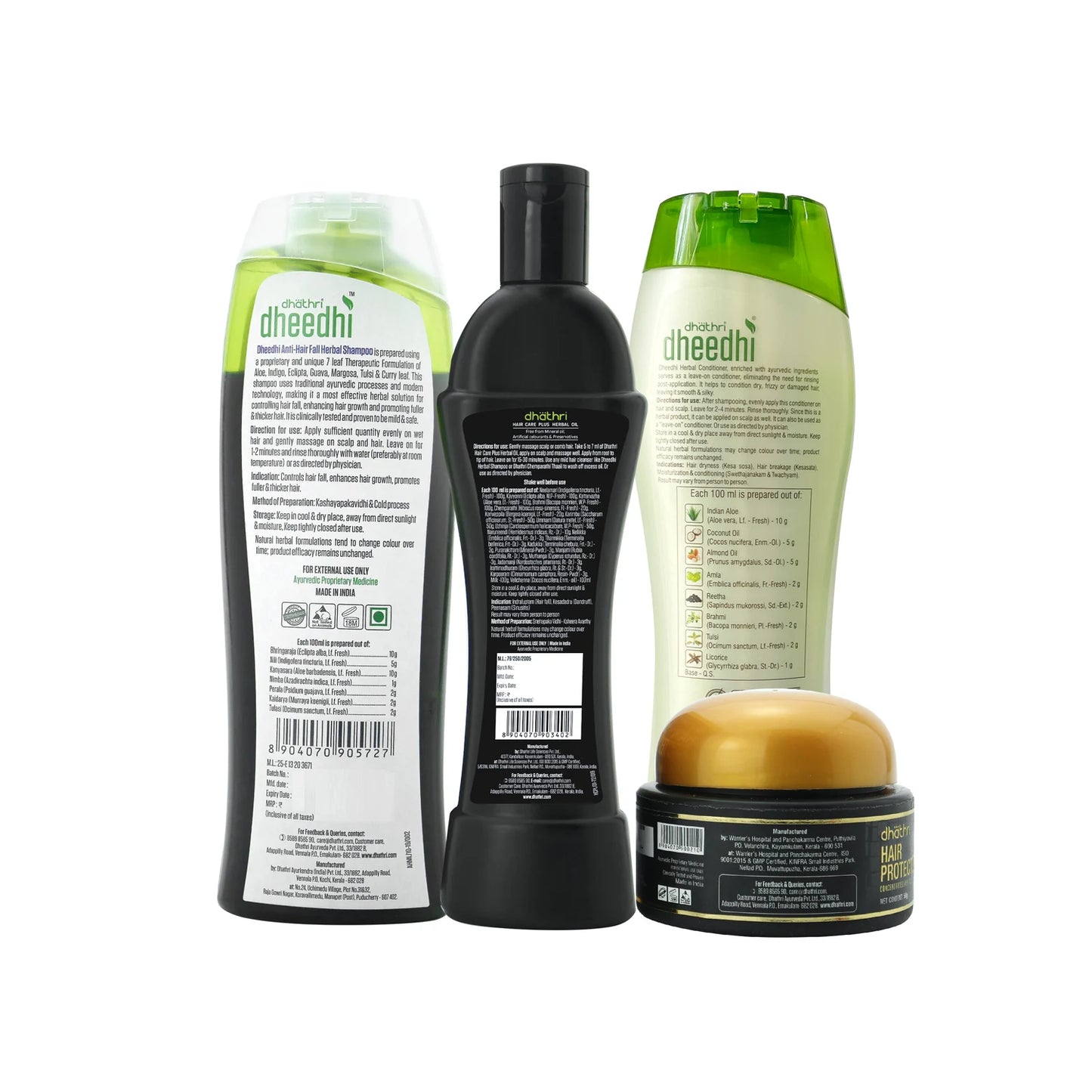 Dheedhi anti hairfall kit