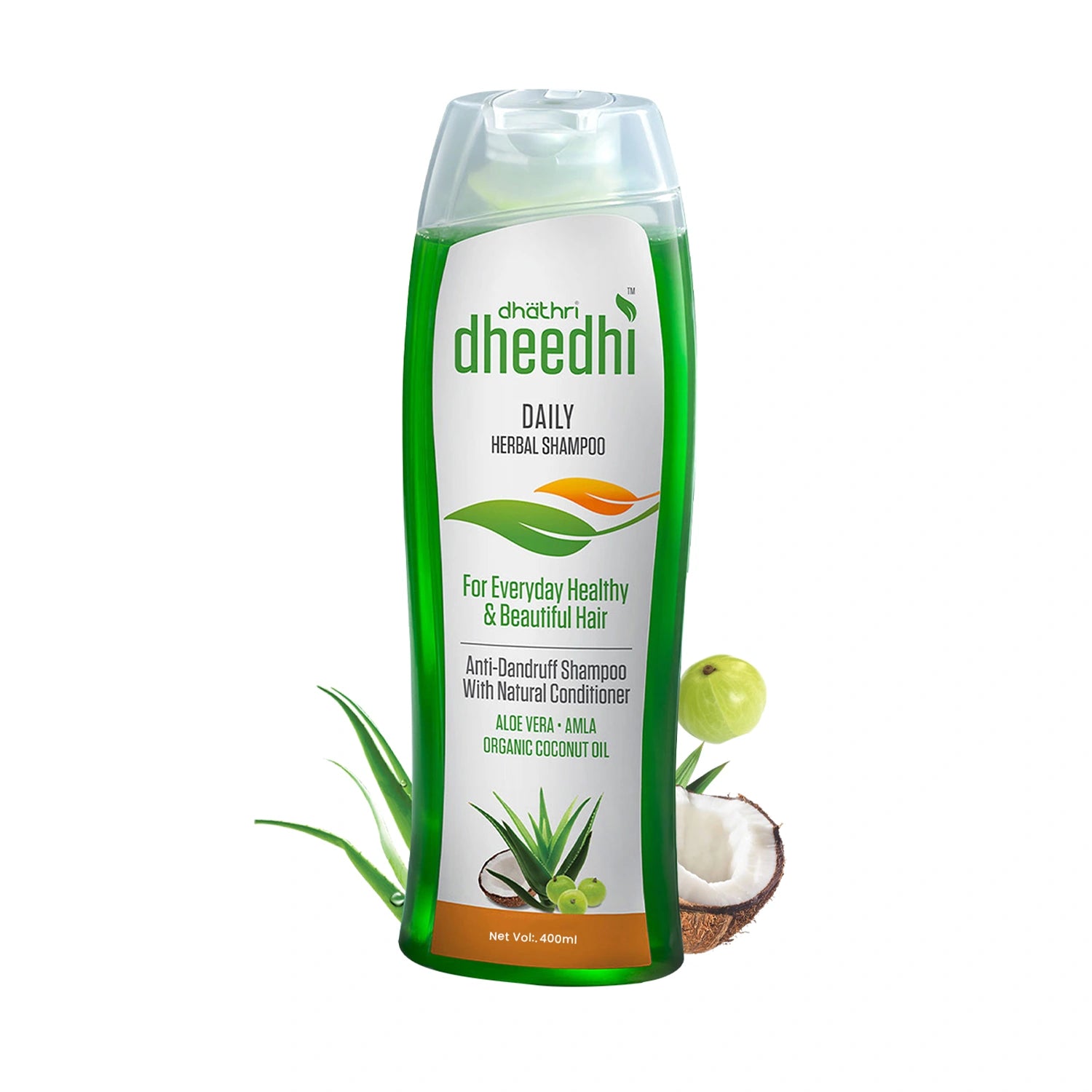 Dheedhi Daily Herbal Shampoo 400ml
