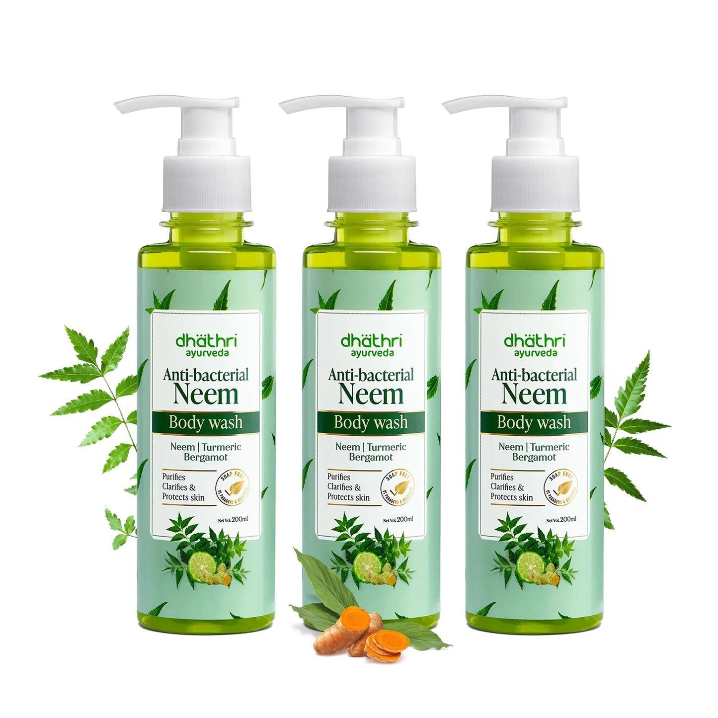 Neem Body Wash Bundle (Pack of 3)
