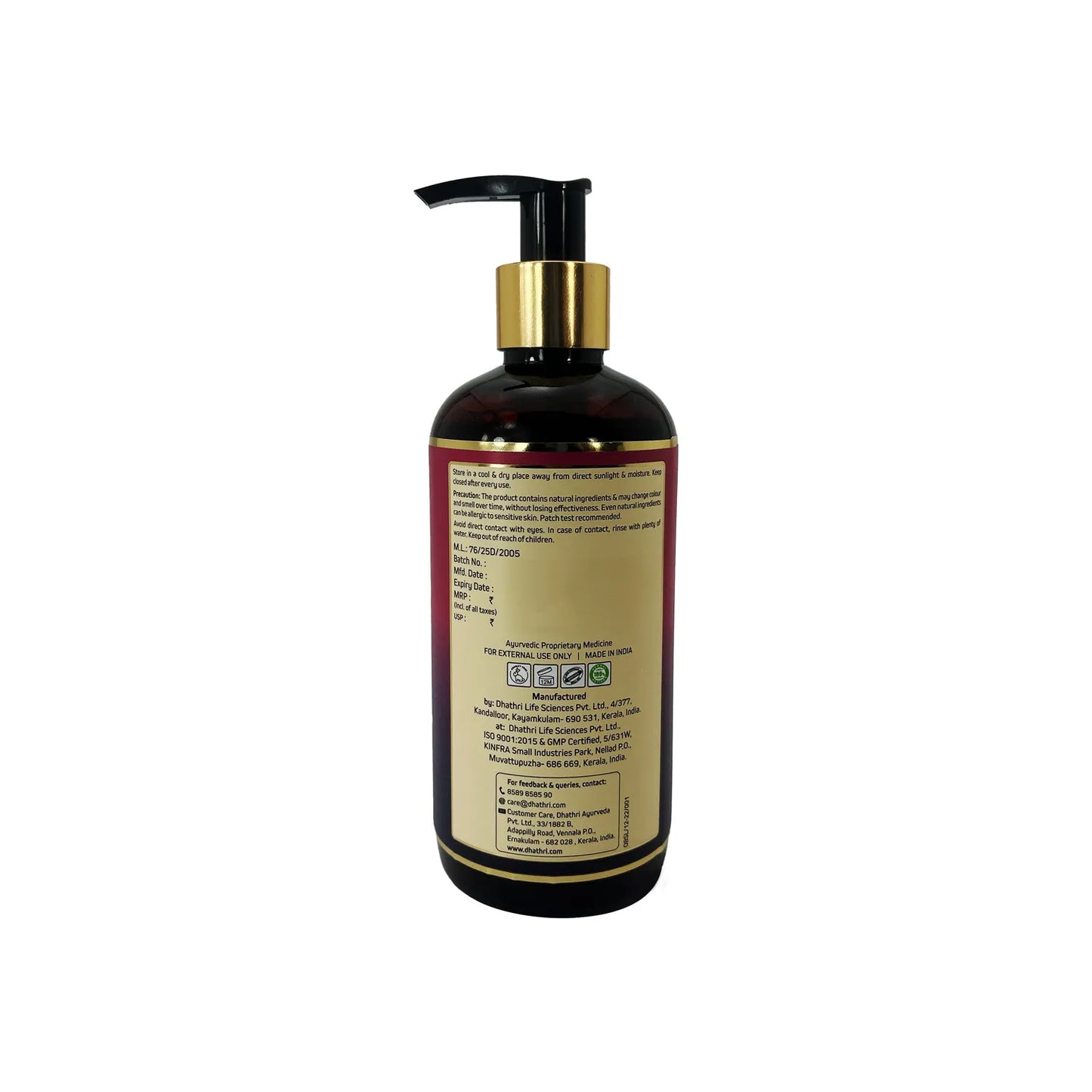 Dhathri Onion Bringa Shampoo