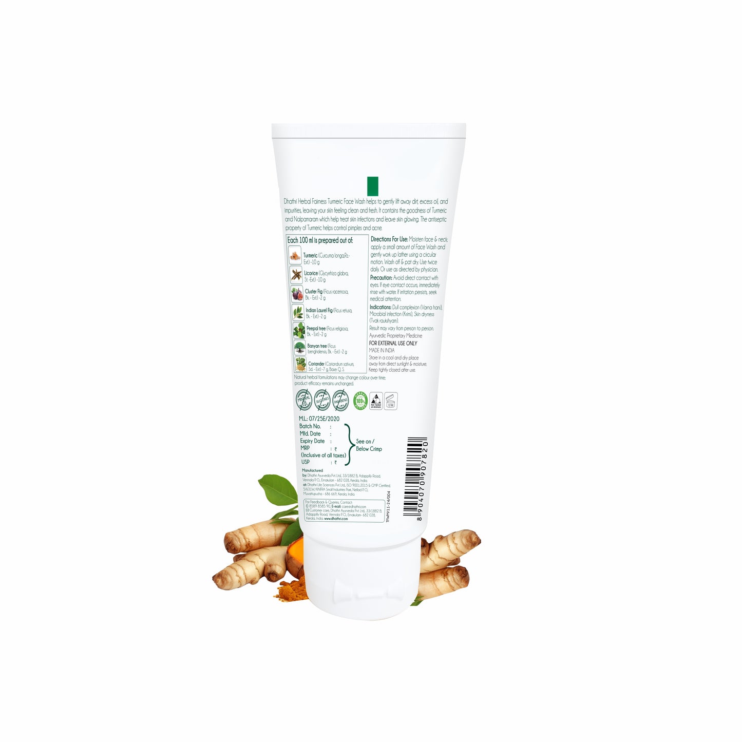 Fairness Turmeric Face Wash