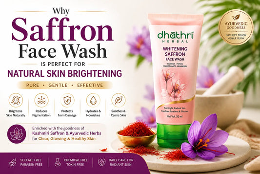 Why Saffron Face Wash is Perfect for Natural Skin Brightening