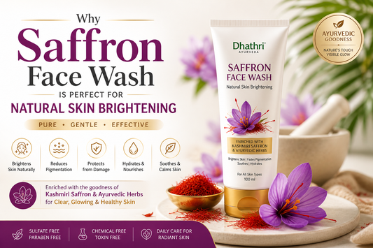 Why Saffron Face Wash is Perfect for Natural Skin Brightening
