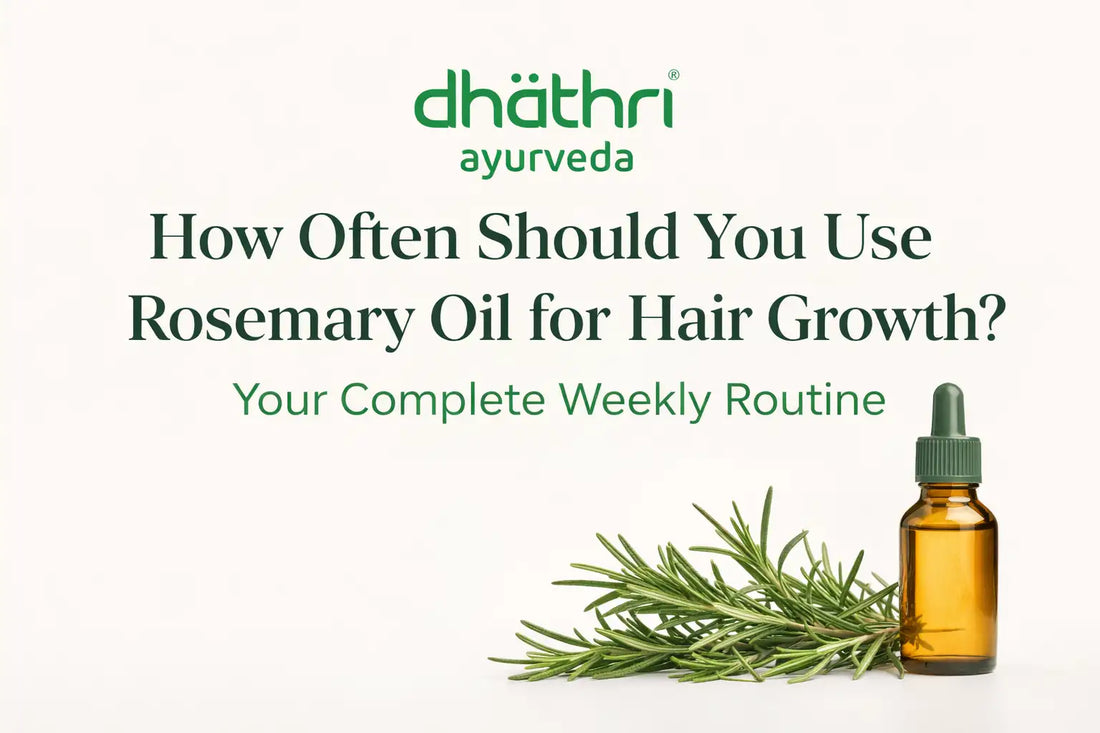 How Often Should You Use Rosemary Oil for Hair Growth? Your  Complete Weekly Routine