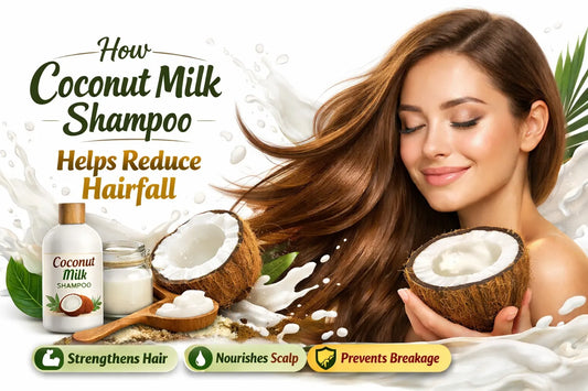 How Coconut Milk Shampoo Helps Reduce Hairfall