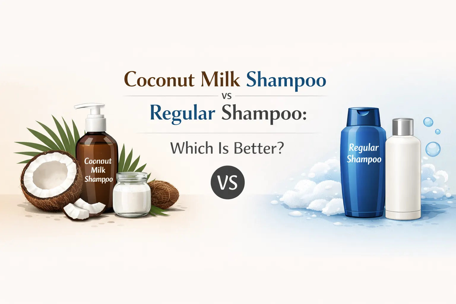 Coconut Milk Shampoo vs Regular Shampoo: Which Is Better? – Dhathri ...