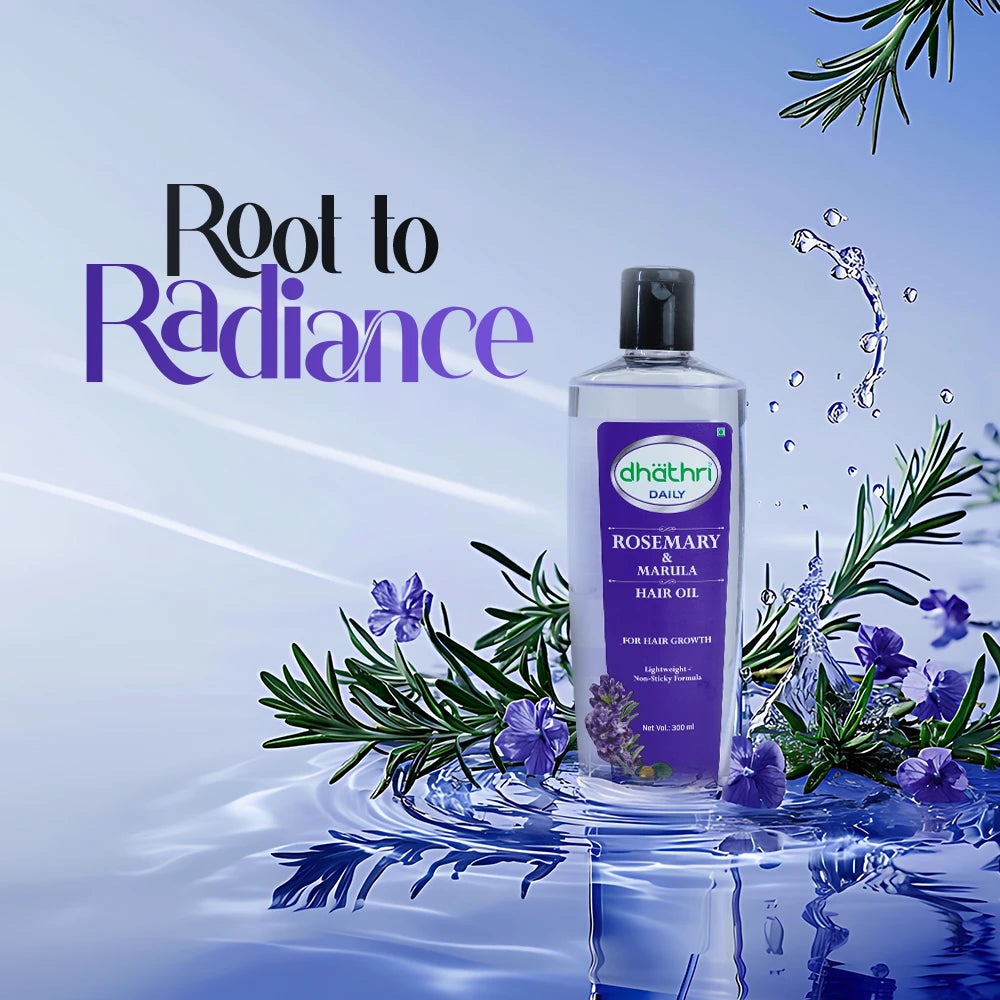 Rosemary And Marula Hair Oil