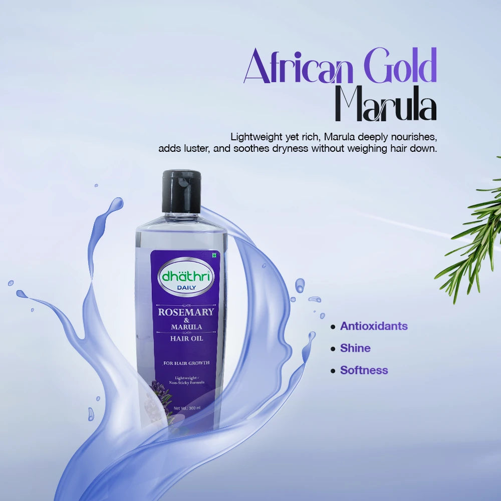 Rosemary And Marula Hair Oil