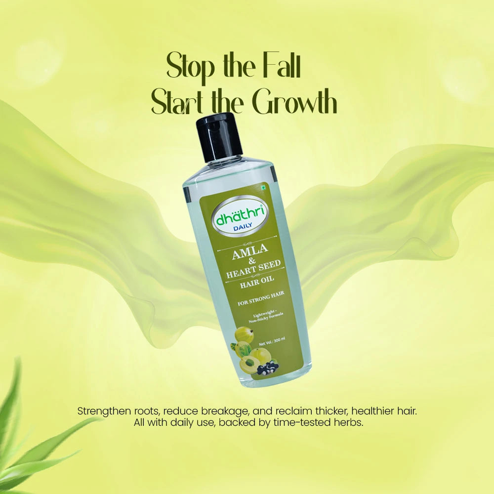 Amla And Heart Seed Hair Oil