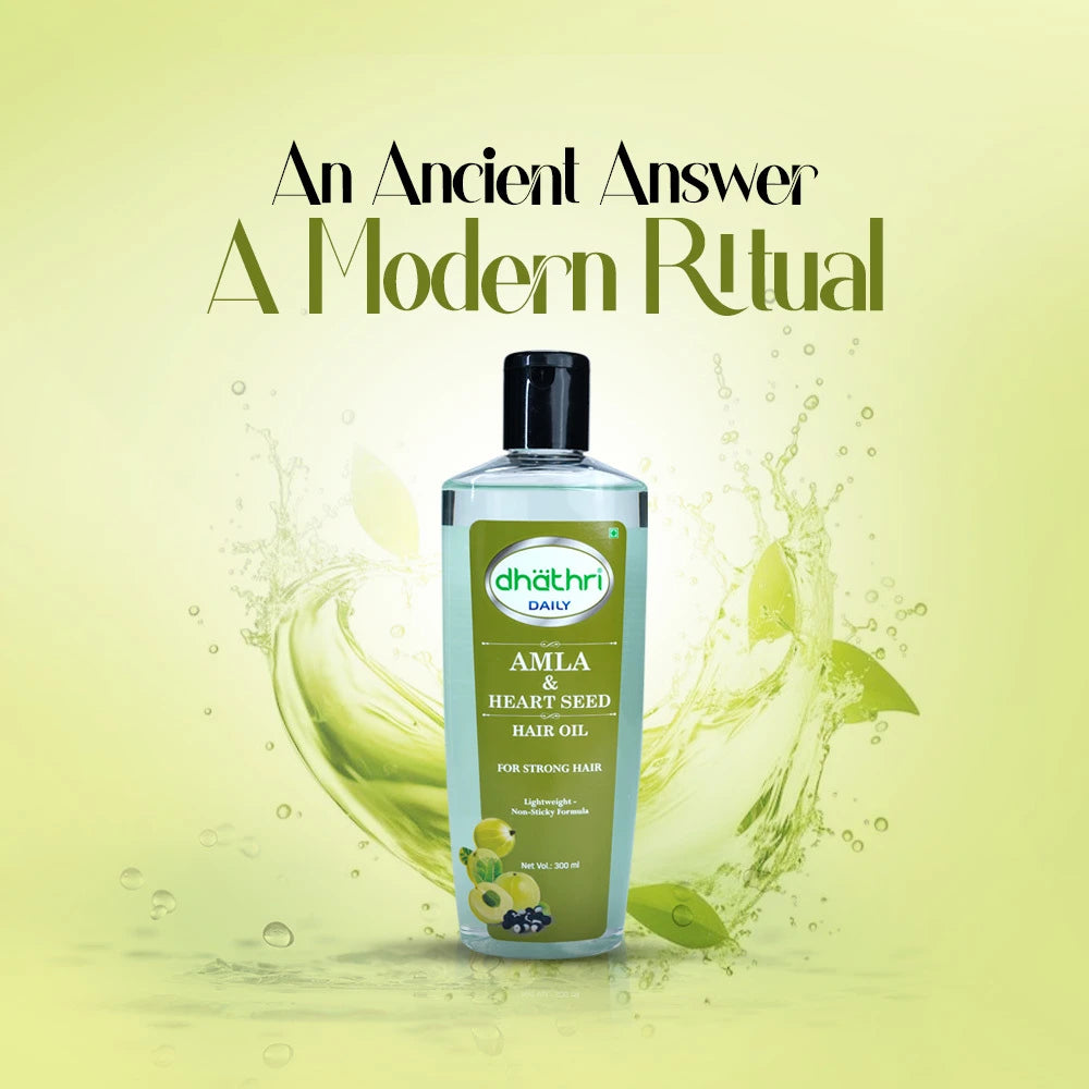 Amla And Heart Seed Hair Oil