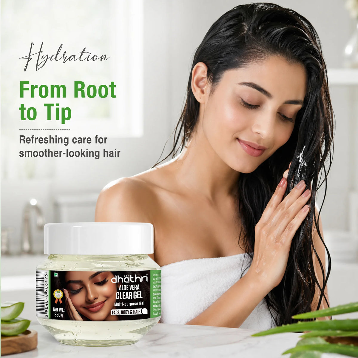 Moisturizing Aloe Vera Clear Gel
