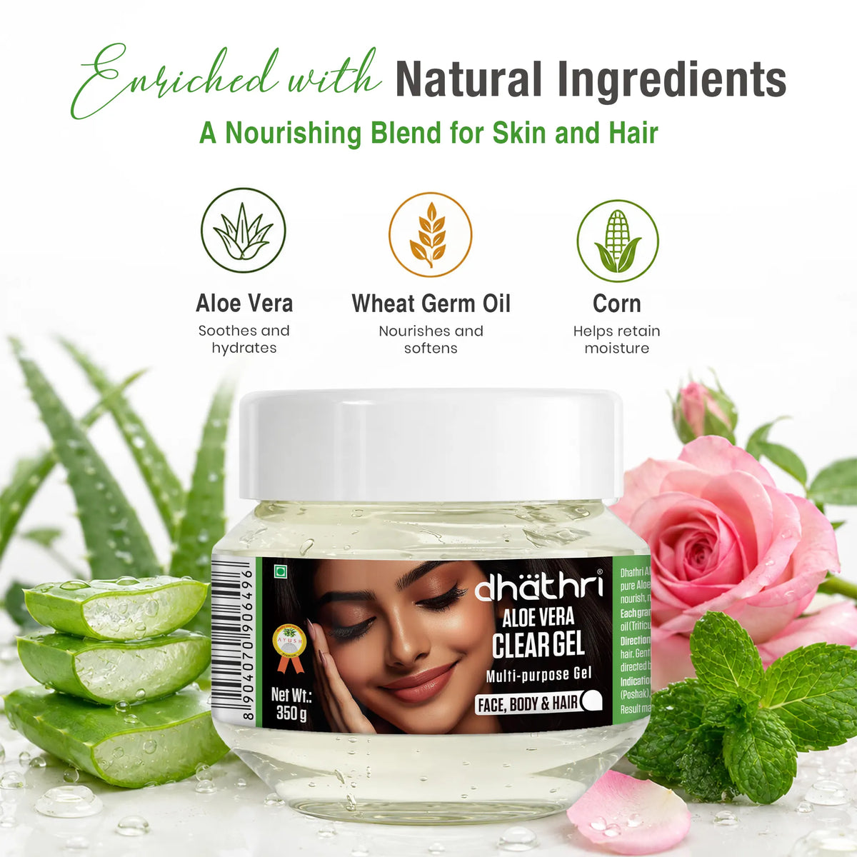 Moisturizing Aloe Vera Clear Gel