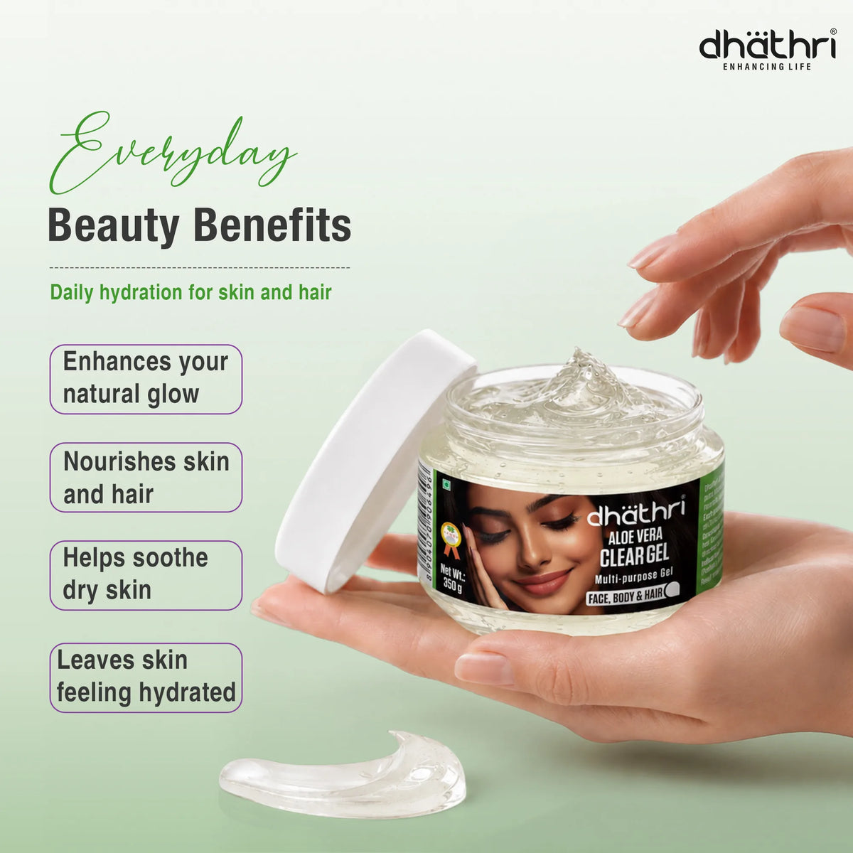 Moisturizing Aloe Vera Clear Gel