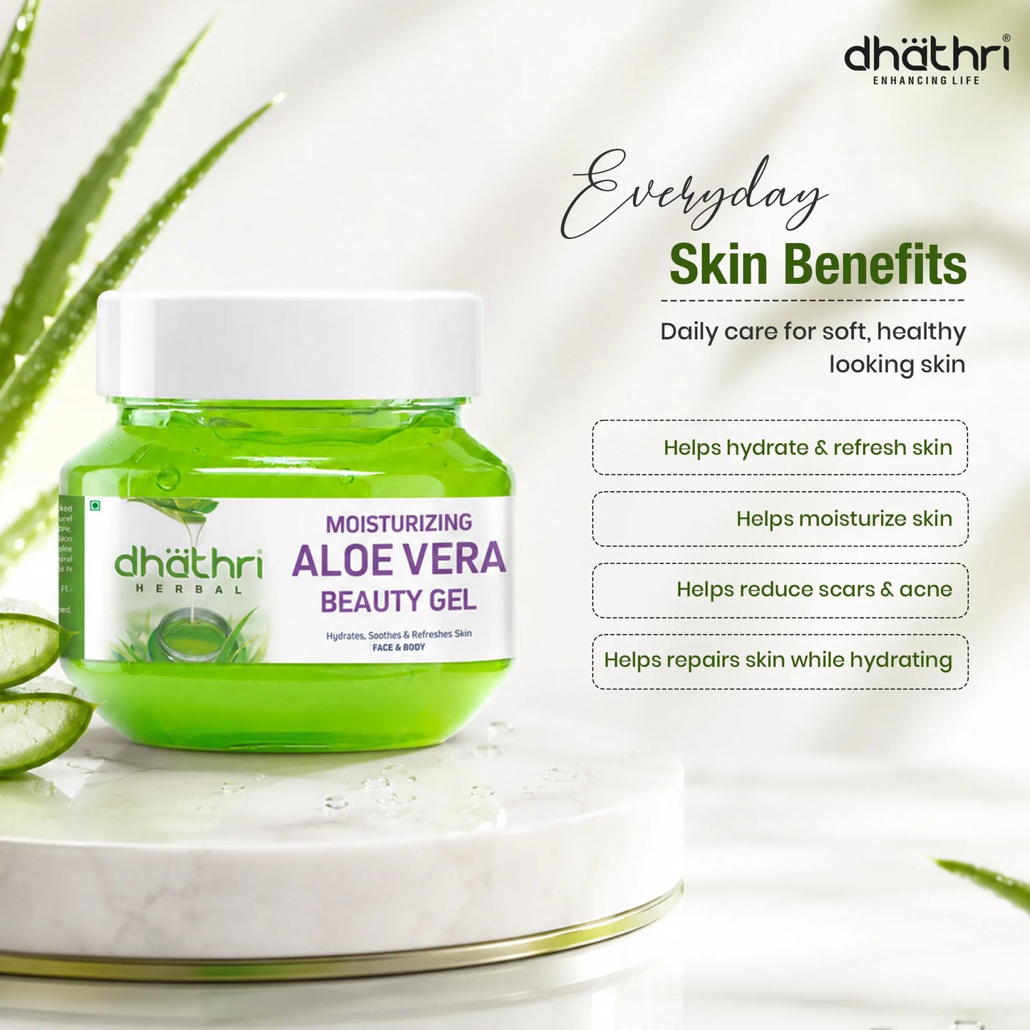 Moisturizing Aloe Vera Beauty Gel
