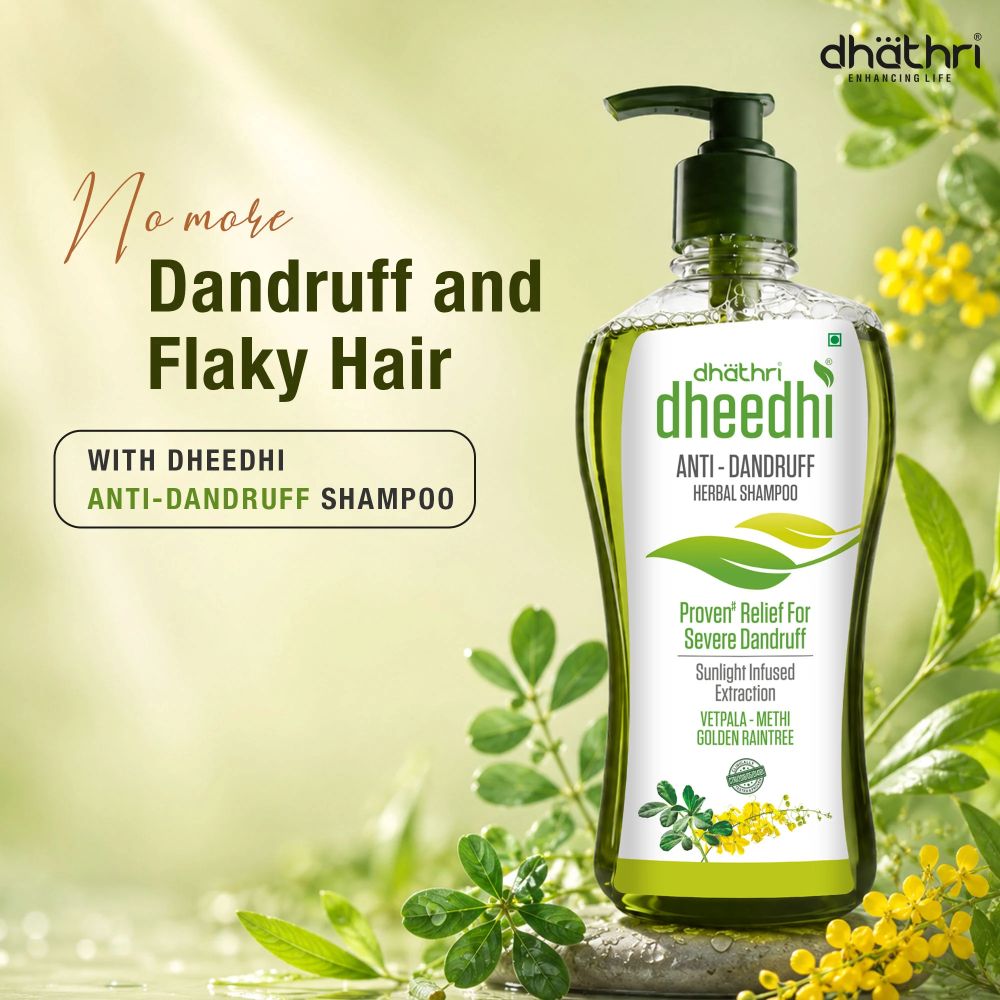 Dheedhi Anti-Dandruff Herbal Shampoo