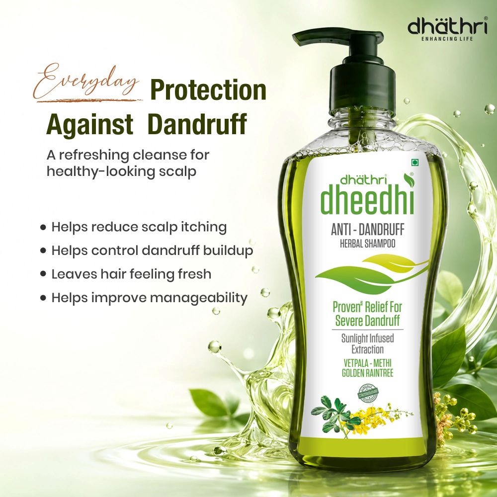 Dheedhi Anti-Dandruff Herbal Shampoo