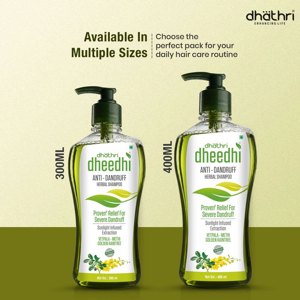 Dheedhi Anti-Dandruff Herbal Shampoo