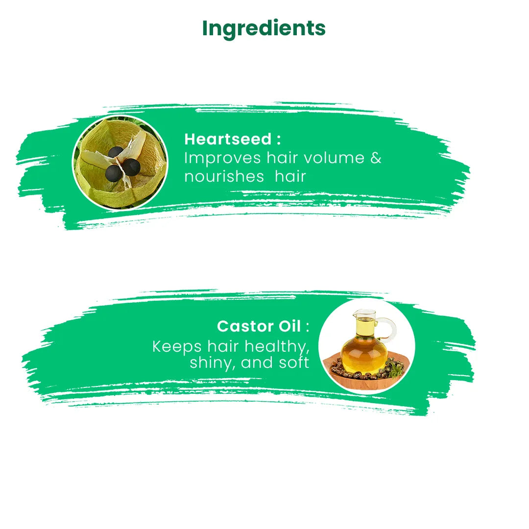 Ingredients of Volume & Thickness Herbal Shampoo