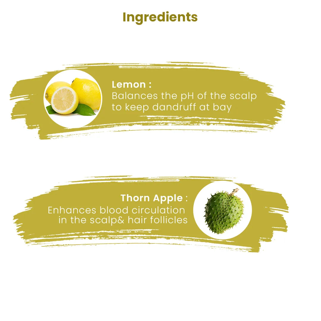 Ingredients of Lime Shampoo