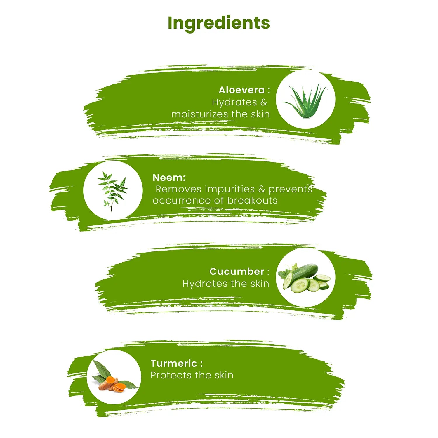 Refreshing Glow Kit Ingredients 
