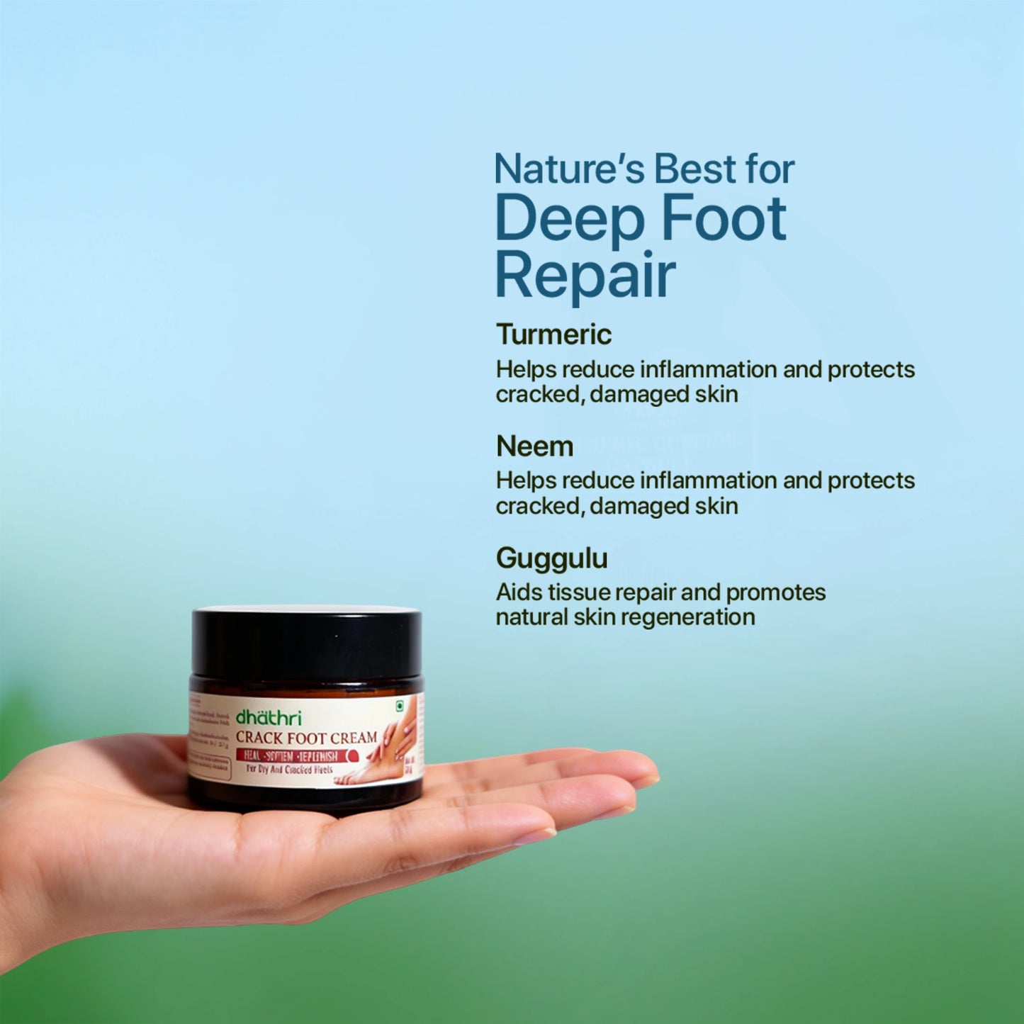 Dhathri crack foot cream