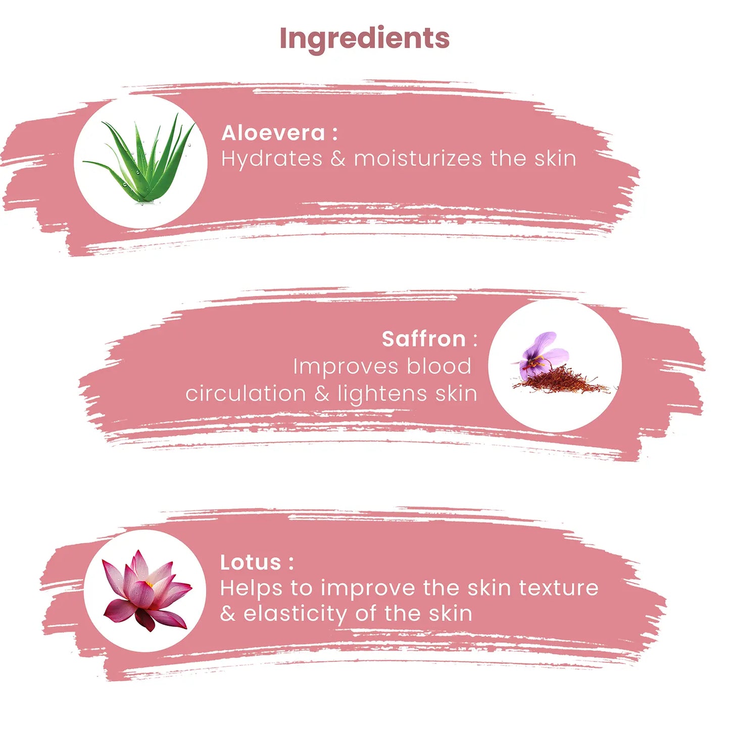 Dhathri Skin Essentials Combo Ingredients