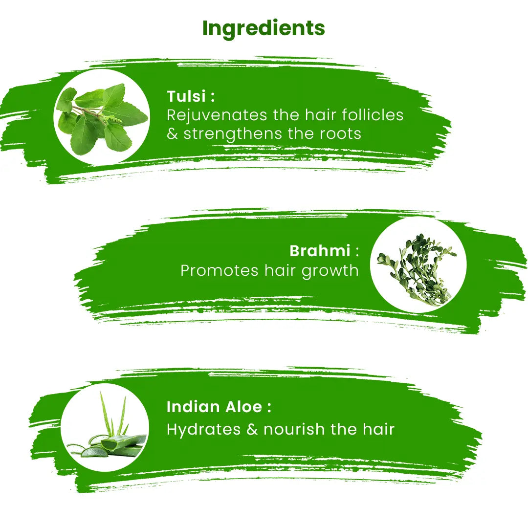 Ingredients of Dheedhi Daily Herbal Shampoo
