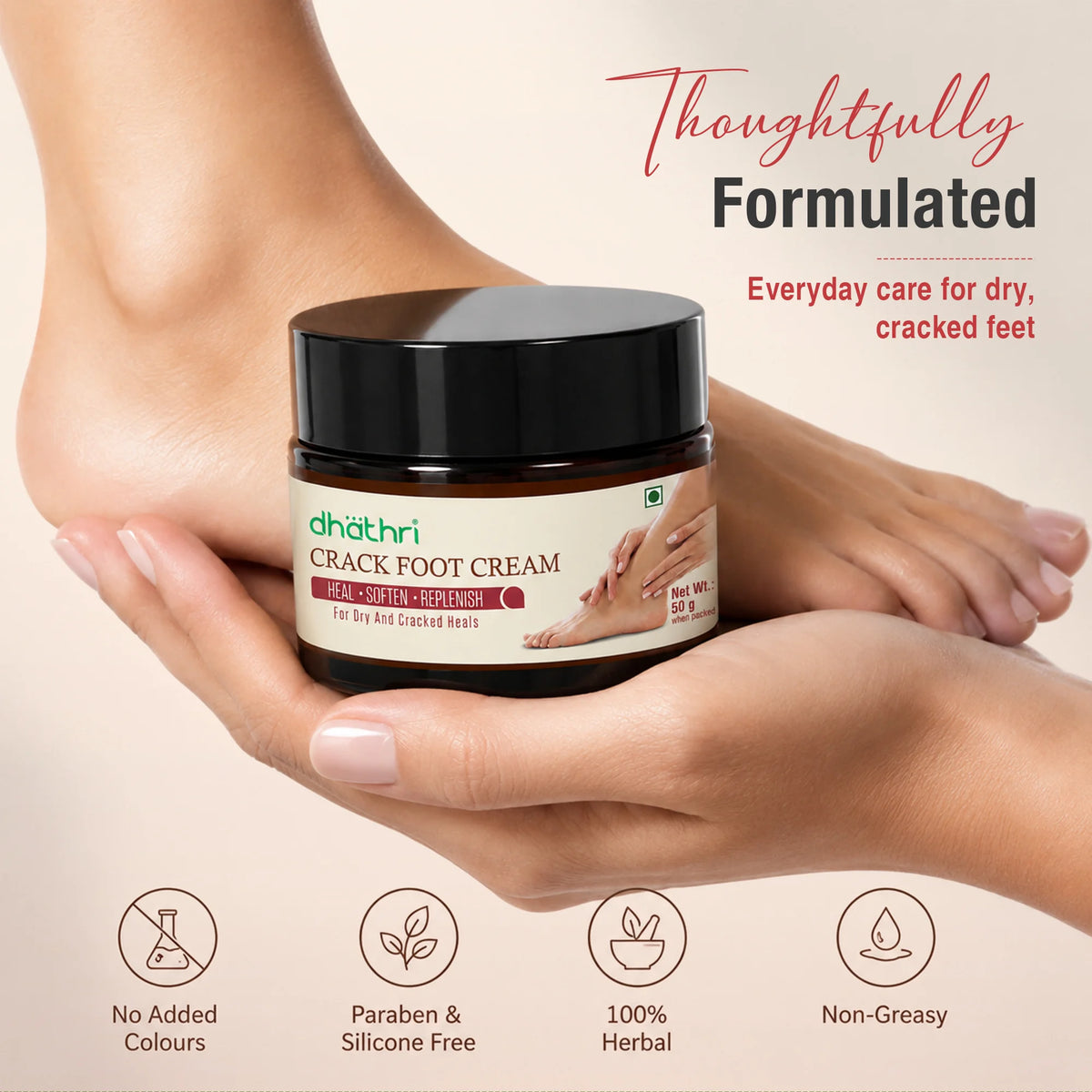 Dhathri crack foot cream